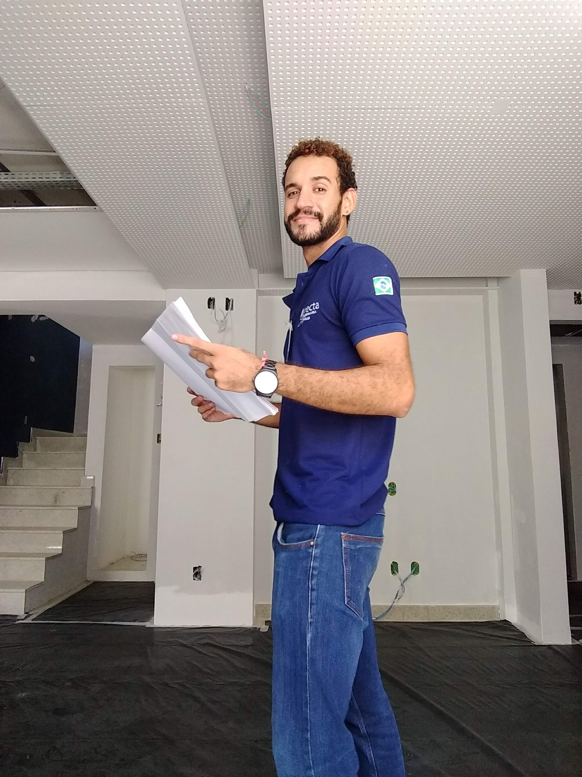 Registro de 2018: primeiro estágio em obra